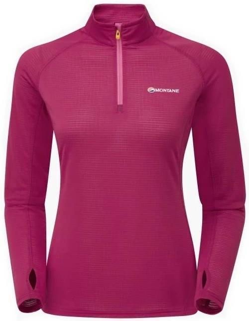 cumpără Îmbrăcăminte sport Montane Tricou dame Allez Micro Pull On French Berry 40 (FAMPOFREN3) în Chișinău 