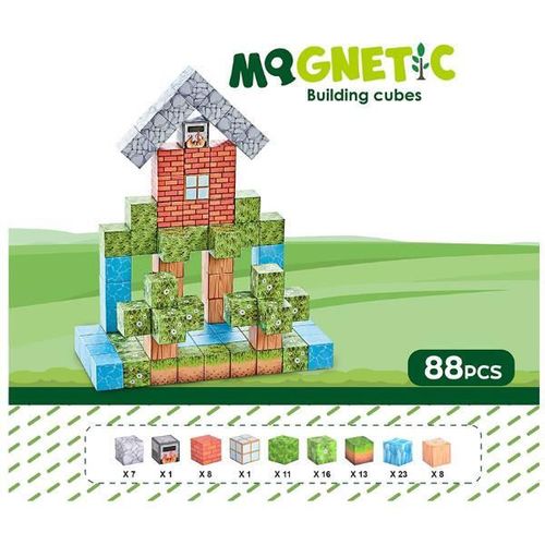 купить Конструктор Essa CH1327 Set de construcție din cuburi magnetice в Кишинёве 