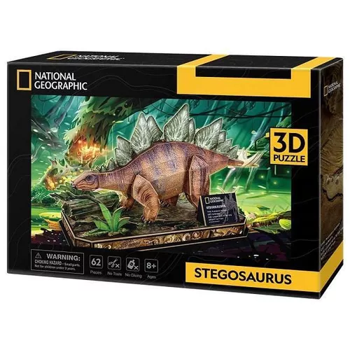купить Конструктор Cubik Fun DS1054h 3D puzzle Stegosaurus, 62 elemente в Кишинёве 