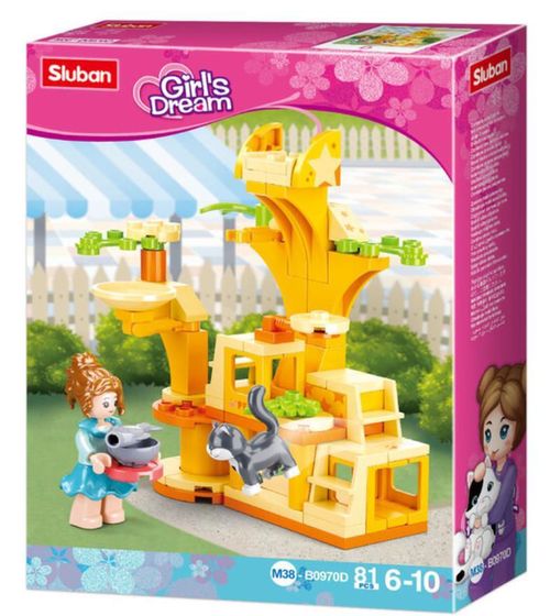 купить Конструктор Sluban B0970 Set de constructie Parc de distractii pentru animale de companie 6 modele 79-91elem. в Кишинёве 