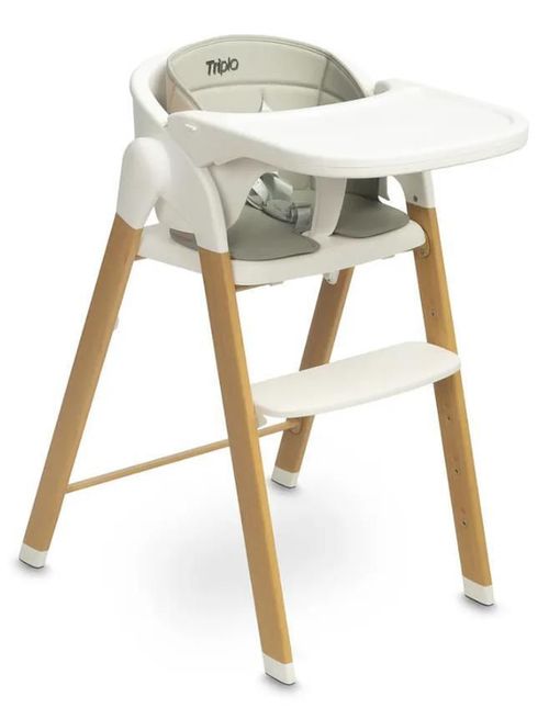 купить Стульчик для кормления Caretero 7730 Triplo Grey в Кишинёве 