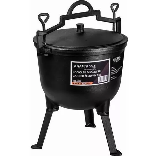 cumpără Ceaun grătar Kraft&Dele KD4187 Cazan vinatoresc 10L în Chișinău 