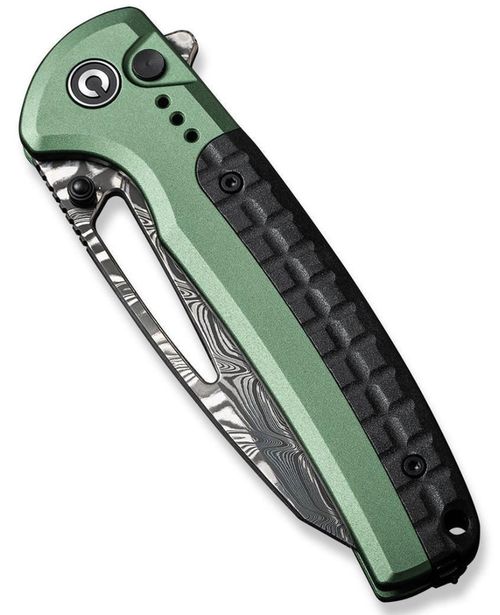 купить Нож походный Civivi C22025B-DS1 Sentinel Strike, mâner aluminiu verde, Button Lock в Кишинёве 