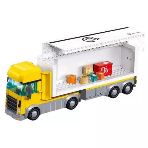 cumpără Set de construcție Sluban B1289 Camion de livrare, 269 elem. în Chișinău 