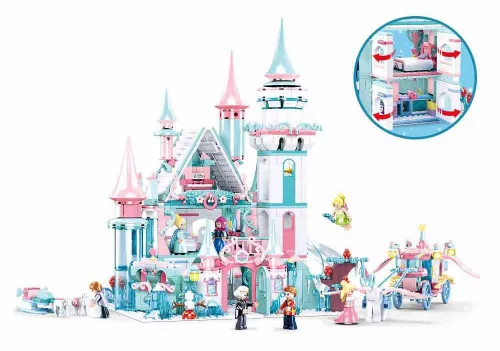 купить Конструктор Sluban B0789 Girls Dream Fairy Tale of Winter в Кишинёве 