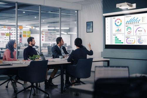 купить Проектор Optoma ZK420UST, Alb в Кишинёве 