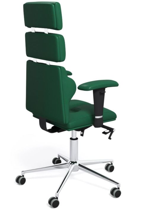 купить Офисное кресло Kulik System Pyramid Green Eco в Кишинёве 