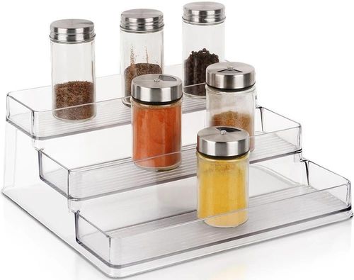 cumpără Accesoriu pentru bucătărie Excellent Houseware 55532 Organizator pentru condimente 3 nivele, 25x23.5x10.5cm, plastic în Chișinău 