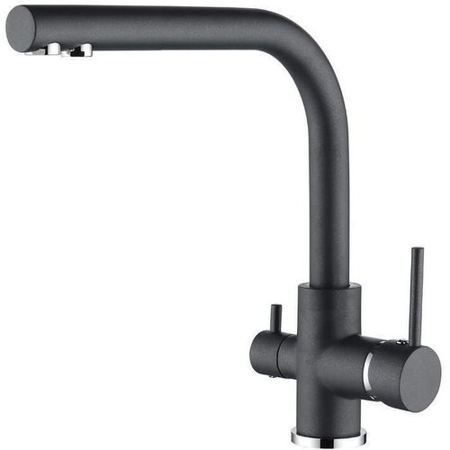 купить Смеситель кухонный Helika-AquaSanita 2663L-222 AKVADUO LONG Graphite в Кишинёве 