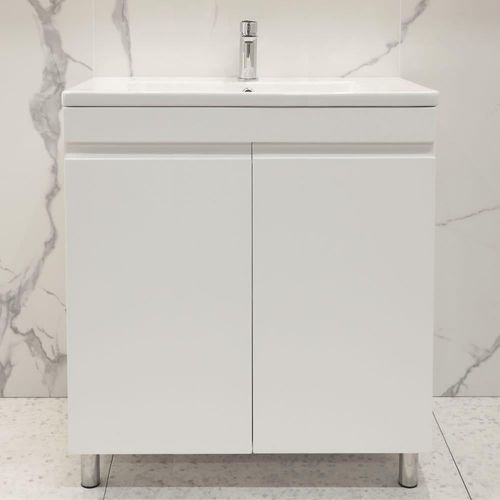 купить Шкаф под умывальник Bayro Studio Duo под умыв. Argo 800 белый мат в Кишинёве 