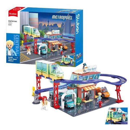 купить Конструктор Sluban B1262 Vehicul nou cu energie, 379 de elem. в Кишинёве 