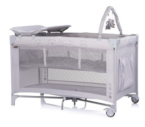 купить Манеж Chipolino KOSILU261PL Luna platinum в Кишинёве 