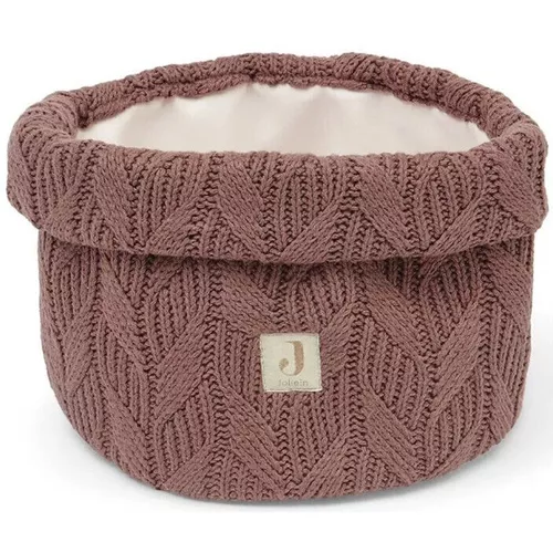cumpără Cutie depozitare Jollein 580-001-66036 Cosulet Spring Knit Chestnut în Chișinău 