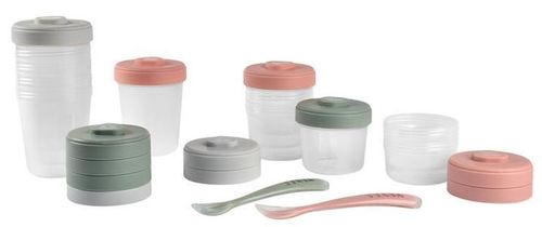 cumpără Container alimentare Beaba B913502 Set 12 Eucalyptus în Chișinău 