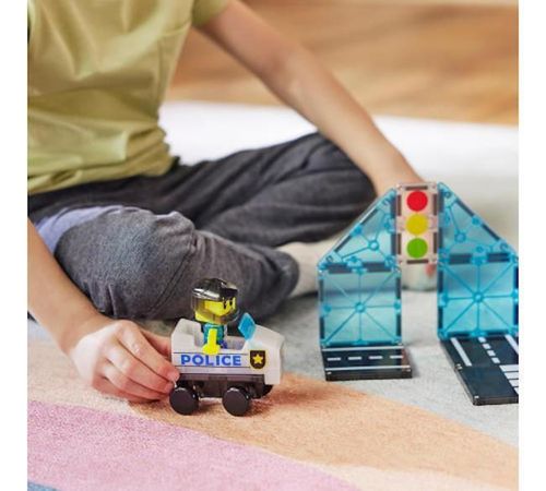 купить Конструктор miscellaneous 252020MT Magna-Tiles Police Patrol Set 20pcs в Кишинёве 