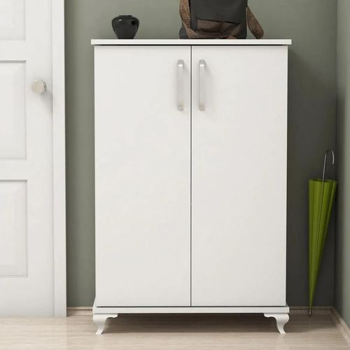 cumpără Raft pentru încălțăminte Trendy Asta, Alb 120x72x32cm în Chișinău 