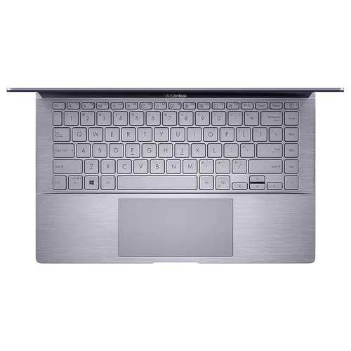 cumpără Laptop 14.0" ASUS ZenBook 14 UM431IQ Light Grey, AMD Ryzen 5 4500U 2.3-4.0Ghz/8GB/SSD 256GB M.2 NVMe/GeForce MX350 2GB/WiFi 6 802.11ax/BT5.0/HDMI/HD WebCam/Illuminated Keyb/Number Pad/14" IPS FHD LED Backlit Anti-Glare display (1920x1080)/EndlessOS UM433IQ-A5037 în Chișinău 