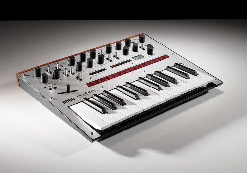 cumpără Pian digital Korg Monologue Monophonic Analogue Sintetizator Silver în Chișinău 