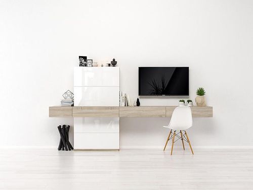 cumpără Set mobilă living Indart Livingul Light 01 (280x35x150) în Chișinău 