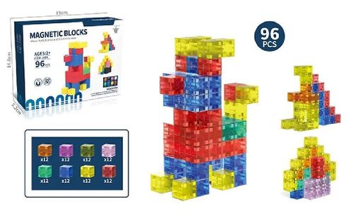 cumpără Set de construcție Richi R 9A/17 (90117) Constructor cu magnet 96pcs în Chișinău 