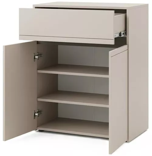 купить Мебель для прихожей Fabrik Home BASIC Комод 2+1 для модульной прихожей, кашемир в Кишинёве 