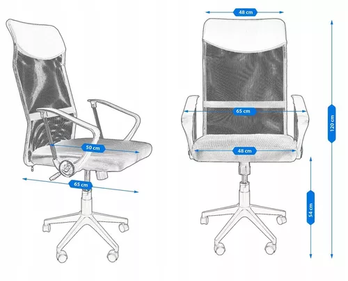cumpără Fotoliu de birou Jumi CM-977334 Marco Black-Grey în Chișinău 