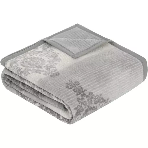 cumpără Textile de casă Ibena 3292/830 Jacquard Decke Mogila Grey în Chișinău 