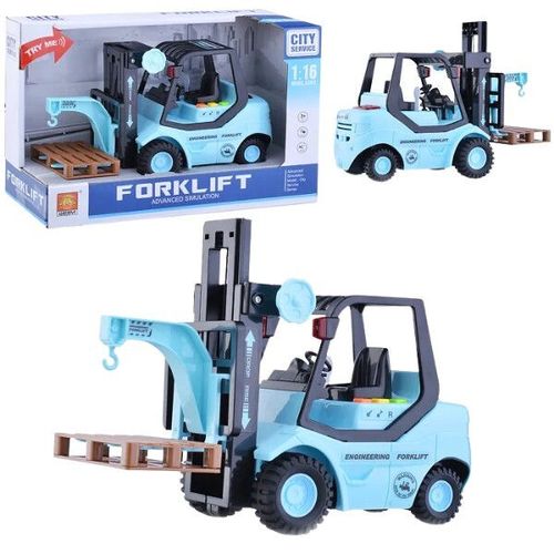 купить Машина Wenyi WY690B 1:16 Mașină-stivuitor cu mecanism inerțial (lumină/sunet) в Кишинёве 