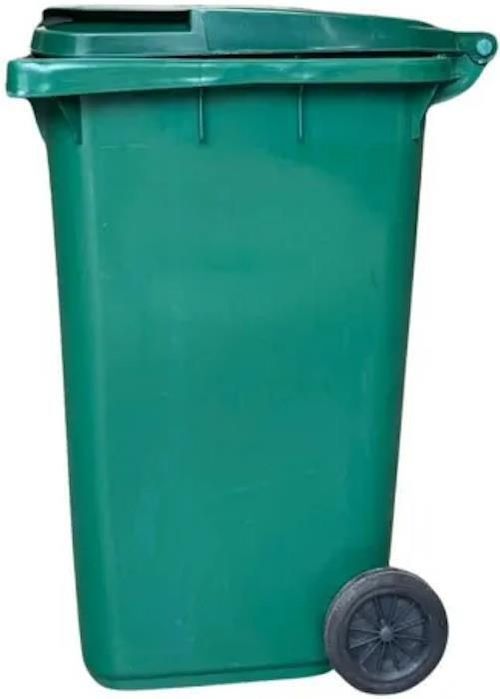 купить Урна для мусора Hydro S Tomberon din plastic cu roti din cauciuc, 240 L, verde, 8001246 в Кишинёве 