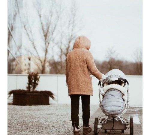 Конверт в коляску Womar Zaffiro Grow Up Pastel Grey 