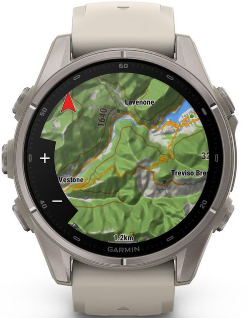 cumpără Ceas inteligent Garmin Fenix 9, 43mm, Bare Ti, Fog Gray Band (010-04761-01) în Chișinău 