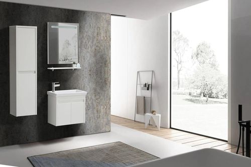 cumpără Dulap pentru lavoar Martat Isik 60cm (white/white) în Chișinău 