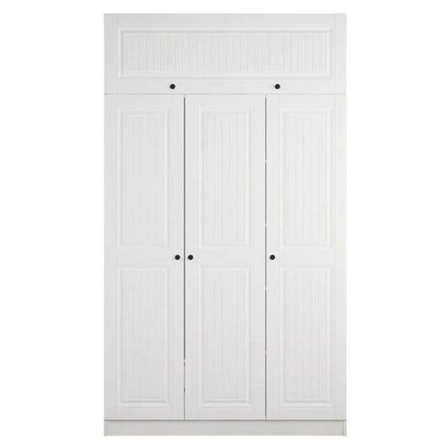 cumpără Dulap Trendy Minar 3 Mebran Kapak 2 235-Alb, 135x235x52cm în Chișinău 