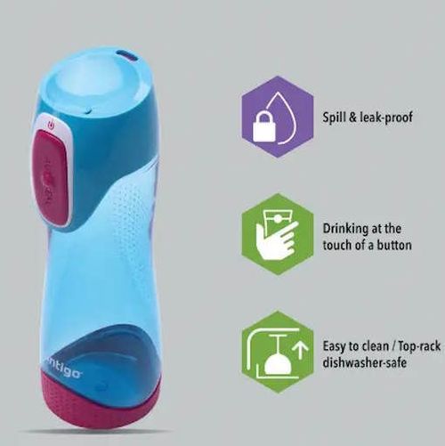 купить Бутылочка для воды Contigo Swish Skyblue 500 ml в Кишинёве 