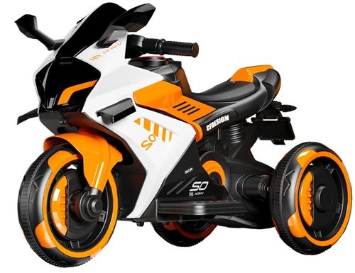 cumpără Mașină electrică pentru copii Richi (52962) Motocicleta oranj pe acumulator pentru copii (W6) în Chișinău 