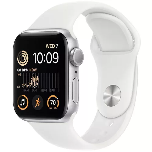 cumpără Ceas inteligent Apple Watch Series SE2 GPS 44mm Silver Aluminium Case MNK23 în Chișinău 