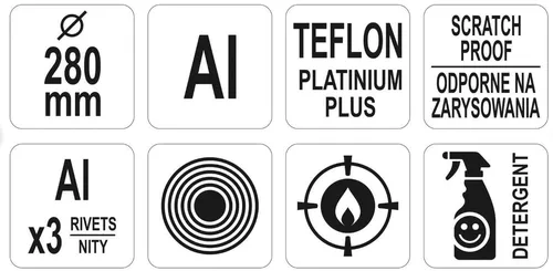 cumpără Tigaie Yato YG-00132 28cm în Chișinău 