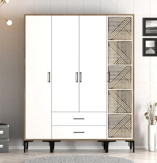 cumpără Dulap Trendy Kumsal STP-Nuc, Alb în Chișinău 