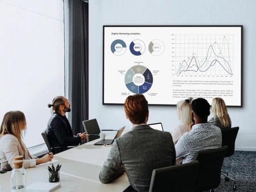 купить Интерактивный дисплей Viewsonic CDE5530, Commercial Presentation Display 55" в Кишинёве 