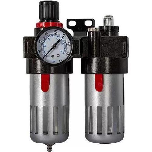 купить Компрессор Profmet 815163 Unitate de tratare a aerului in doua etape cu reductor si manometru 1/4 в Кишинёве 