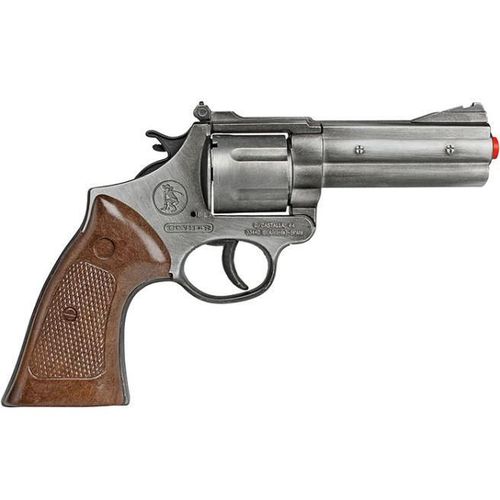 купить Игрушечное оружие Gonher 3127/1 Revolver Politie argintiu (12 gloante), cod61607 в Кишинёве 