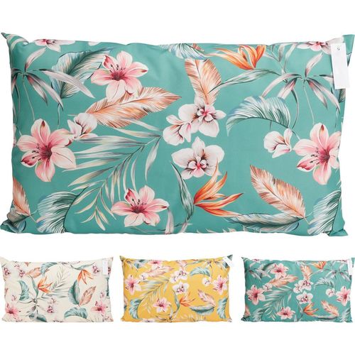 cumpără Pernă H&S 57413 Perna pentru canapea 50x30cm, Flori, poliester (asort.) în Chișinău 