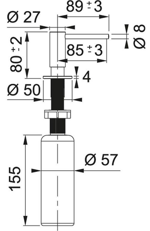 купить Дозатор для мыла Franke 112.0625.483 Atlas Inox в Кишинёве 