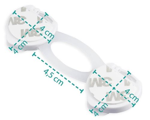 купить Детская безопасность ZOPA 44326 Set 2 blocatori sertare/usi prindere in exterior в Кишинёве 
