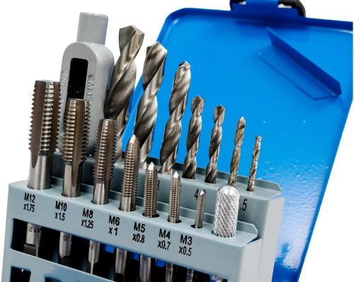 cumpără Set de unelte de mână Hoegert Set de tarozi si burghie 15 buc HT3B581 în Chișinău 