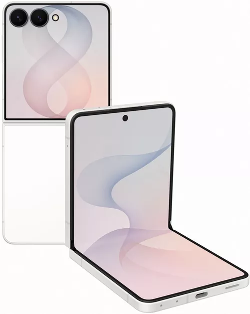 купить Смартфон Samsung F776 Galaxy Flip 8 12/256GB Cream в Кишинёве 