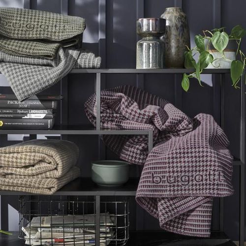 cumpără Textile de casă Bugatti fashion 3530/800 Jacquard Decke Grey în Chișinău 