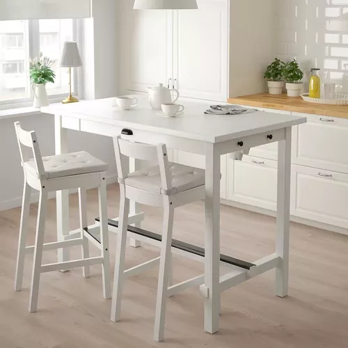 cumpără Masă Ikea Nordviken 140x80x105 (Alb) în Chișinău 
