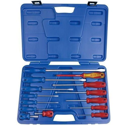 cumpără Șurubelniță King Tony 35114MR01 отвертки, 14 пр. (пластиковый ящик) în Chișinău 