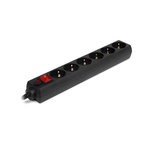 cumpără Filtru SVEN Optima Black 6 sockets, 3m (Priza cu protectie - prelungitor/basic surge protection) în Chișinău 